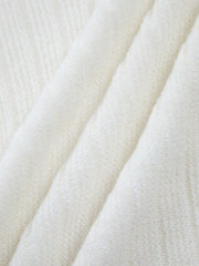 V Yaka Yırtmaçlı Örgü Üst