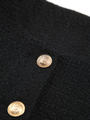 Old Money Estetik Tweed Ceket