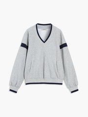 Kontrast Kesim Büyük Erkek Çocuk Sweat