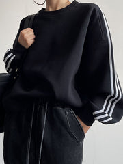 Büyük Boy Panel Sweatshirt