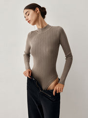Ribanalı Uzun Kollu Body