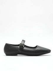 Askılı Bale Mary Jane Flats