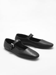 Askılı Bale Mary Jane Flats