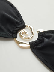 Altın Spiral Bikini Takımı
