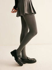 Düz Yumuşak Dokunuşlu Tayt