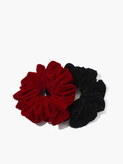 Kadife Domuz Bağırsağı Saç Bandı