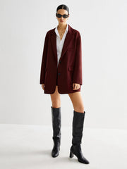 Bağlamalı Blazer Ceket