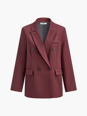 Temel Boru Düğmeli Blazer