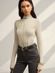 Dik Yaka Borulu Sıcak Üst