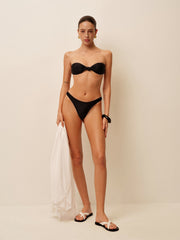 Düğümlü Bandeau Bikini Takımı