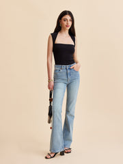 Kare Yakalı Ribanalı Atlet