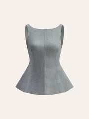 Fiyonk Detaylı Peplum Üst