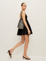 Dokuma Boncuklu Tote Çanta