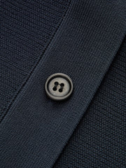 Yapılandırılmış Peplum Düğmeli Örgü Yelek