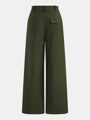 Ballanzia Kruvaze Belli Geniş Paça Pantolon
