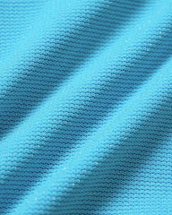 Mavi Boyundan Bağlamalı Contrasting Üçgen Bikini Takımı