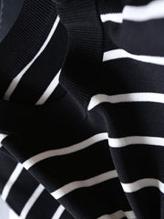 Çizgili Kısa Kollu Tank Top