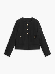 Old Money Estetik Tweed Ceket