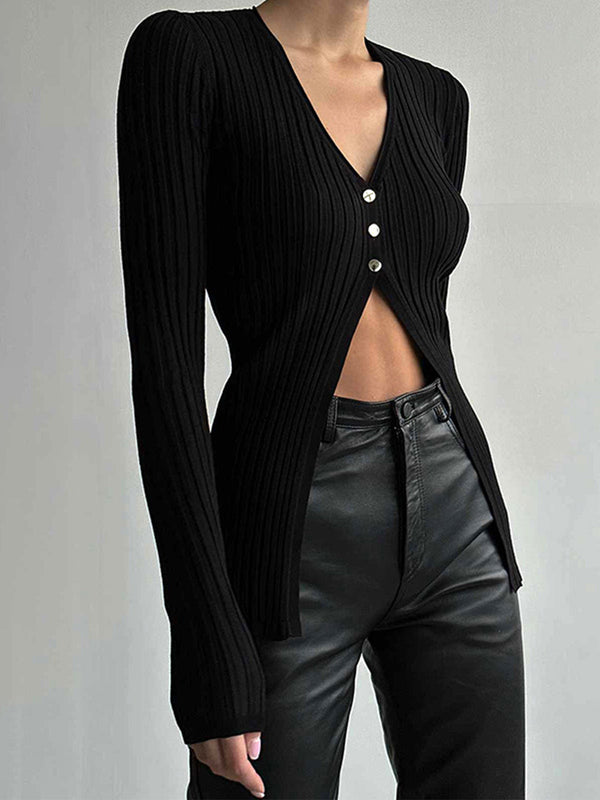 Zihnini Özgürleştir Uzun Kollu Örgü Üst