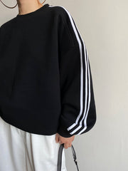 Büyük Boy Panel Sweatshirt