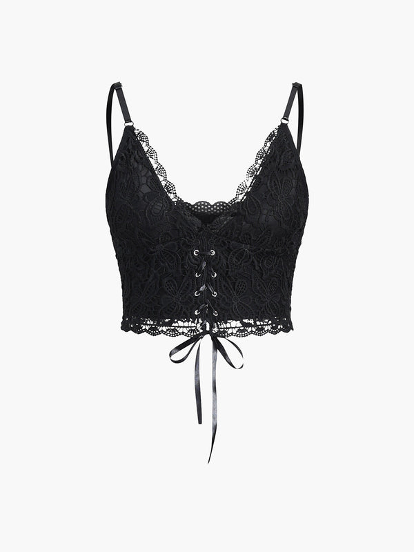 Bağcıklı Sırtı Açık Atlet Üst