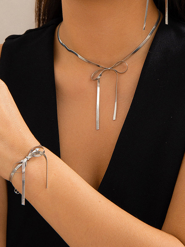 Fiyonk Püskül Kolye Bileklik Seti