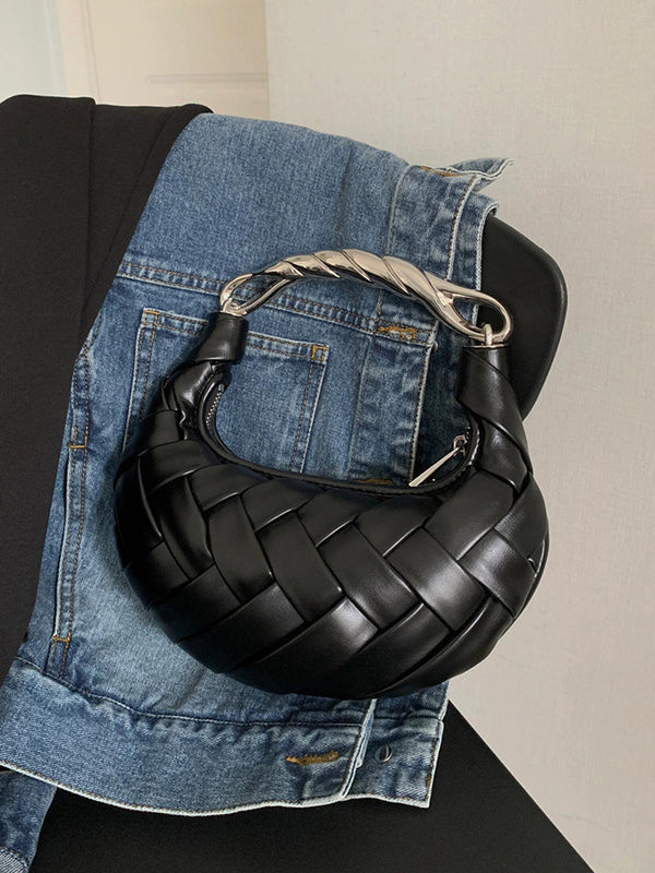 Örgülü Örgü Çanta