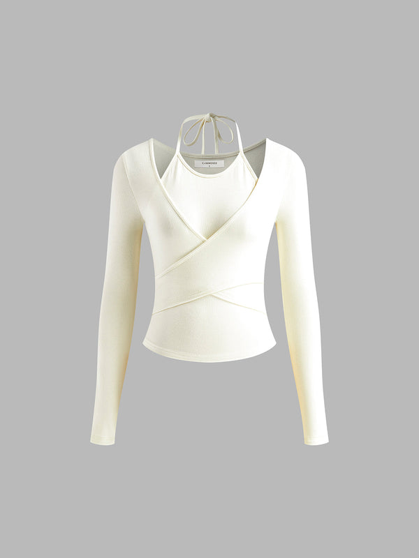 2'Si 1 Arada Ribanalı Yumuşak Eşofman