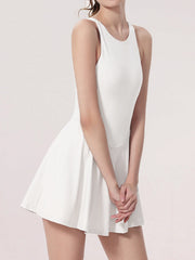 Criss Cross Jersey Aktif Elbise