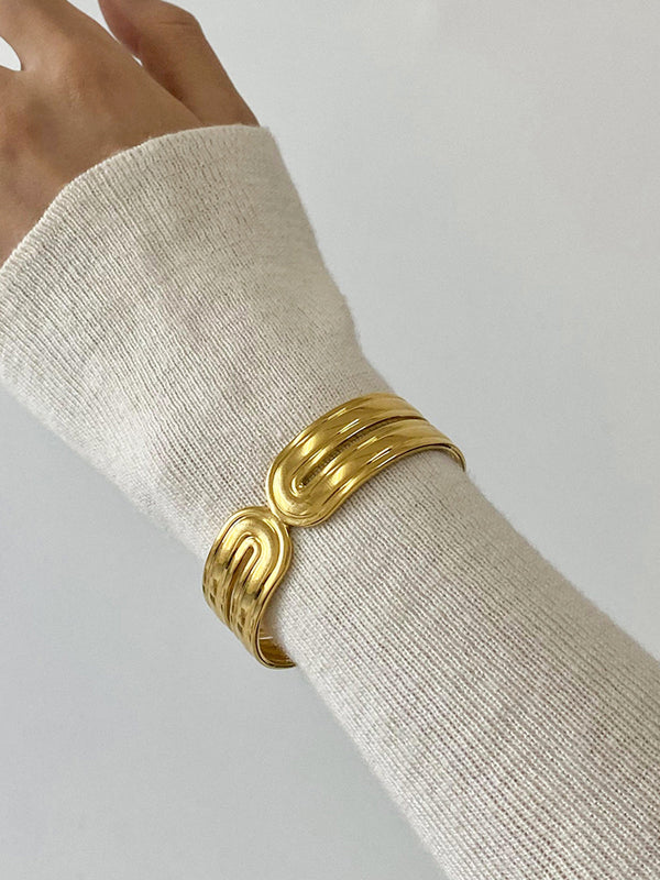 Geniş Tünel Açık Bileklik