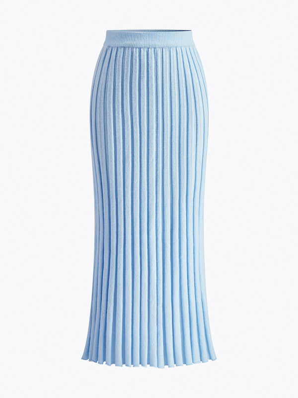 Leisure Pileli Örme Etek