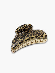 Leopar Desenli Saç Pençesi