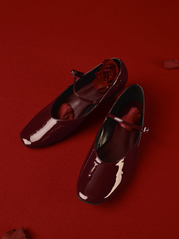 Tokalı Askılı Bale Ayakkabıları