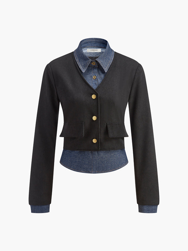 2'Si 1 Arada Kot Panel Polo Eşofman