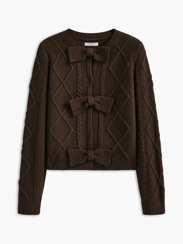 Fiyonklu Ön Örgü Üst