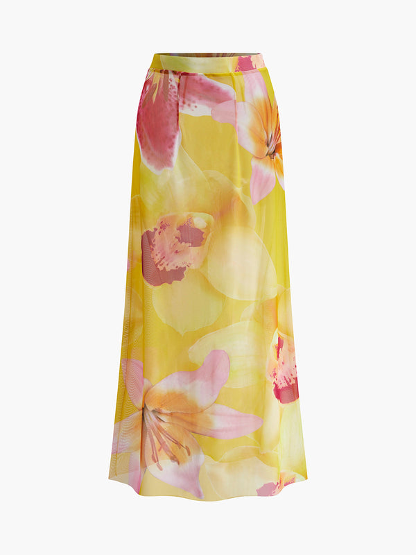 Dosya Çiçek Desenli Kapalı Etek