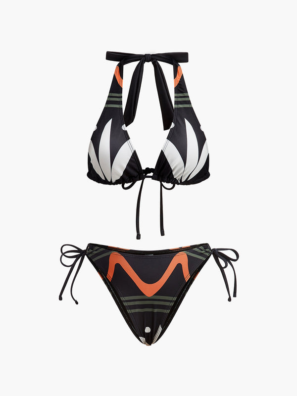 Boyundan Bağlamalı Bikini Takımı