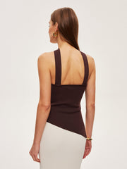 Halter Yaka Örgü Üst