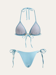Kabuk Charm Trim Bağcıklı Bikini Takımı