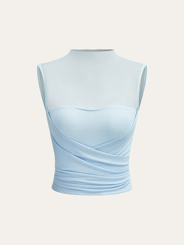 Yarı Şeffaf Örgü Panel Sarma Üstü