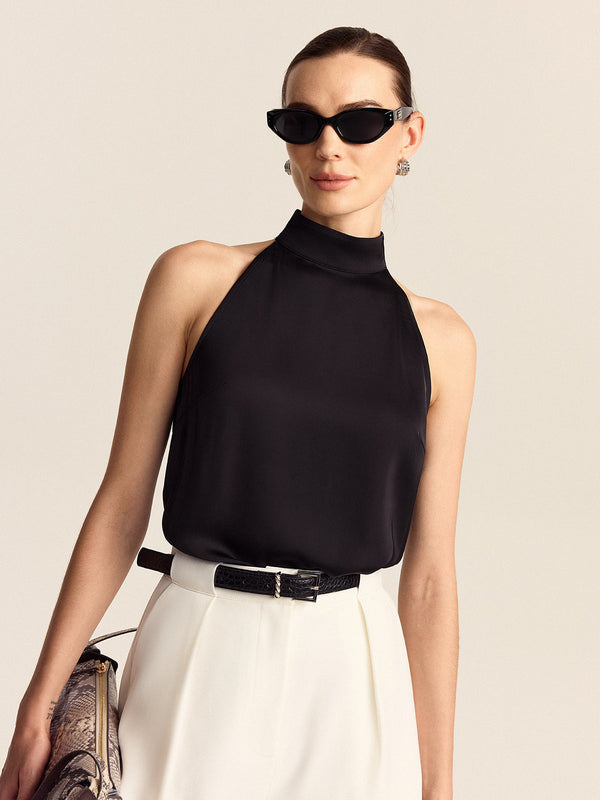 Saten Halter Üst