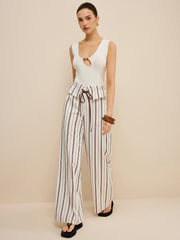 Kesikli Tank Top