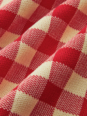 Gingham Desenli Pantolon Takımı
