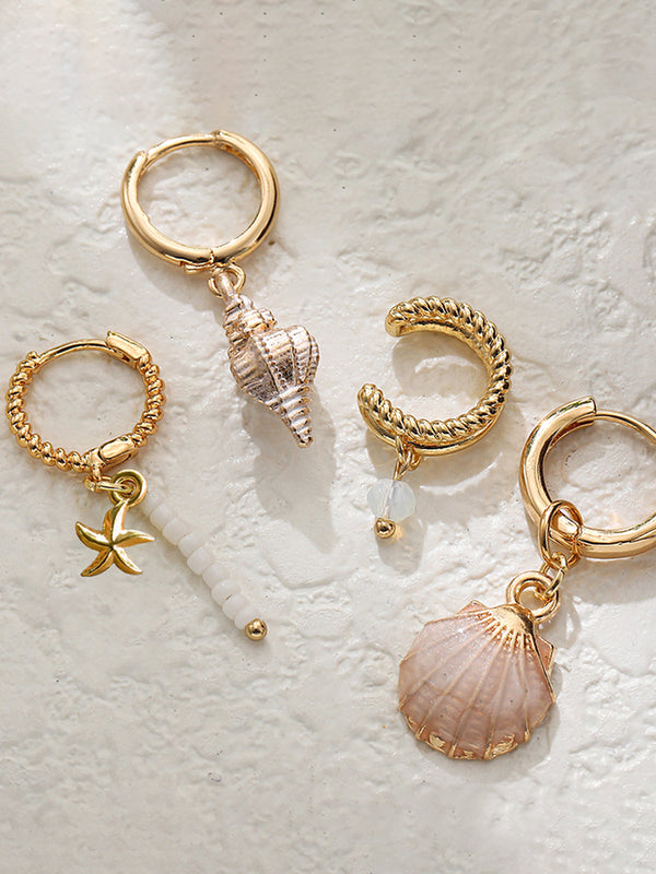 Deniz Takı Küpe Seti