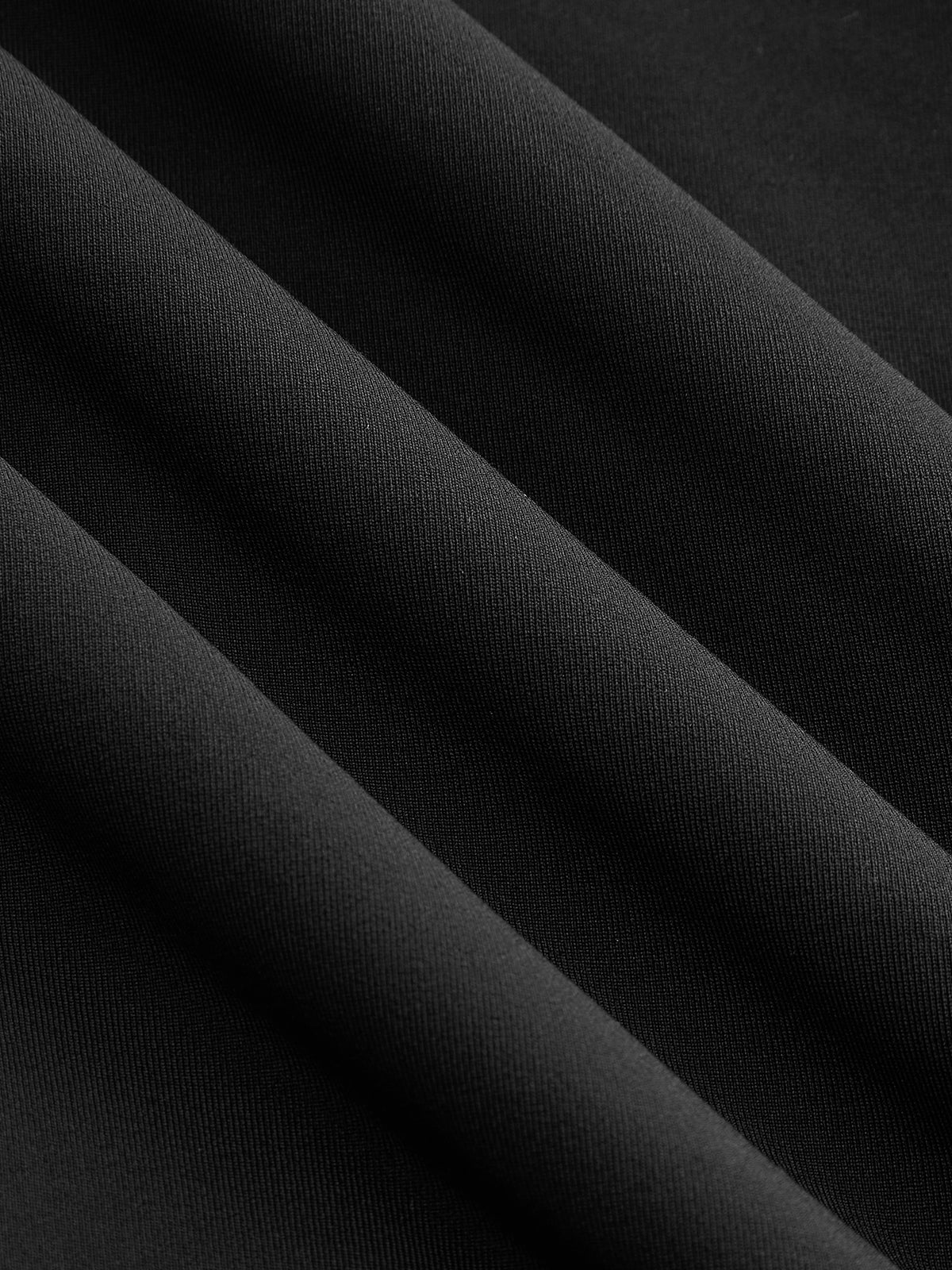 Ballanzia Kruvaze V Yaka Transparan Kollu Bodysuit
