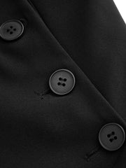 Ballanzia Asimetrik Pileli Blazer Elbise