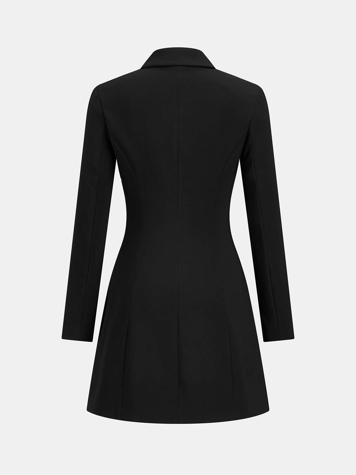 Ballanzia Asimetrik Pileli Blazer Elbise