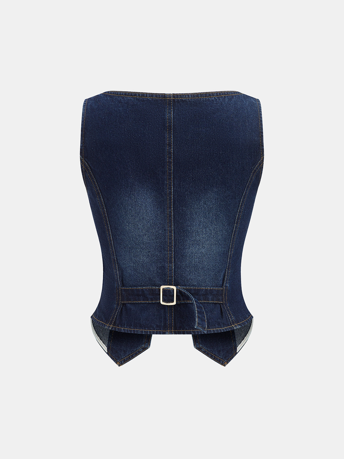 Ballanzia At Gemi Detaylı Denim Yelek