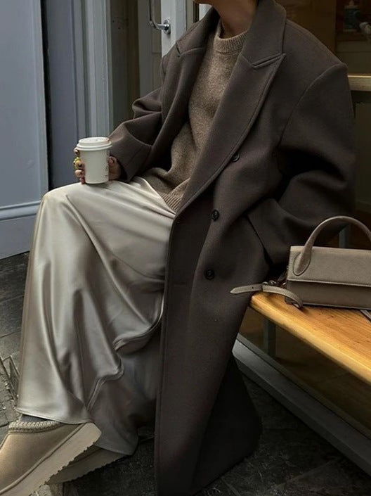 Noella Büyük Boy Uzun Palto