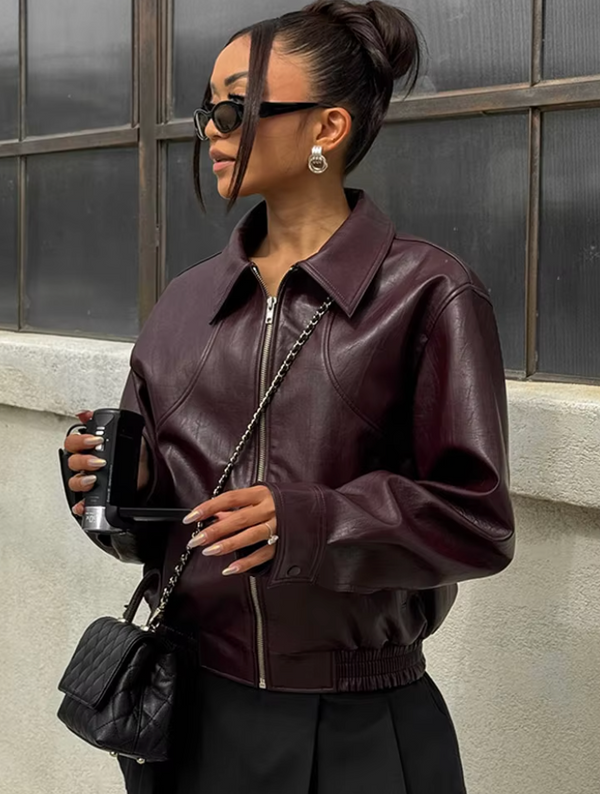 Sabrina Fermuarlı Ceket